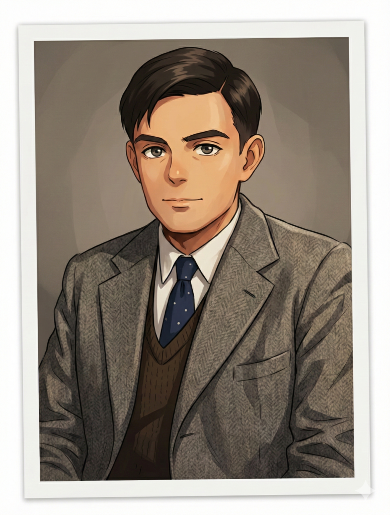 Alan Turing: The Hidden Mirror: Is AI Just Humanity's Clever Reflection?